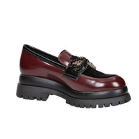 DONNA SERENA Donna Mocassino 2P5775DS Nero/Bordeaux