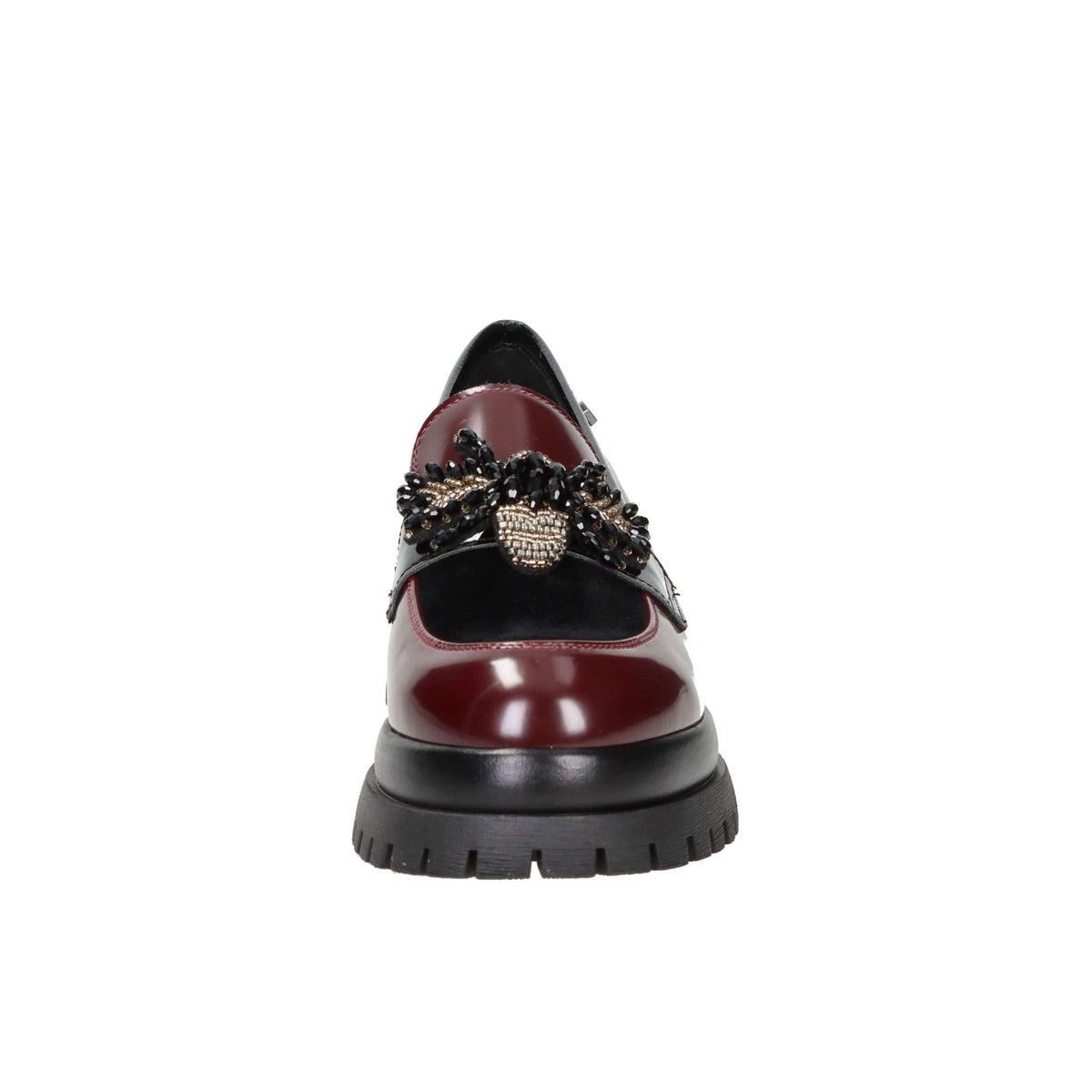 DONNA SERENA Donna Mocassino 2P5775DS Nero/Bordeaux