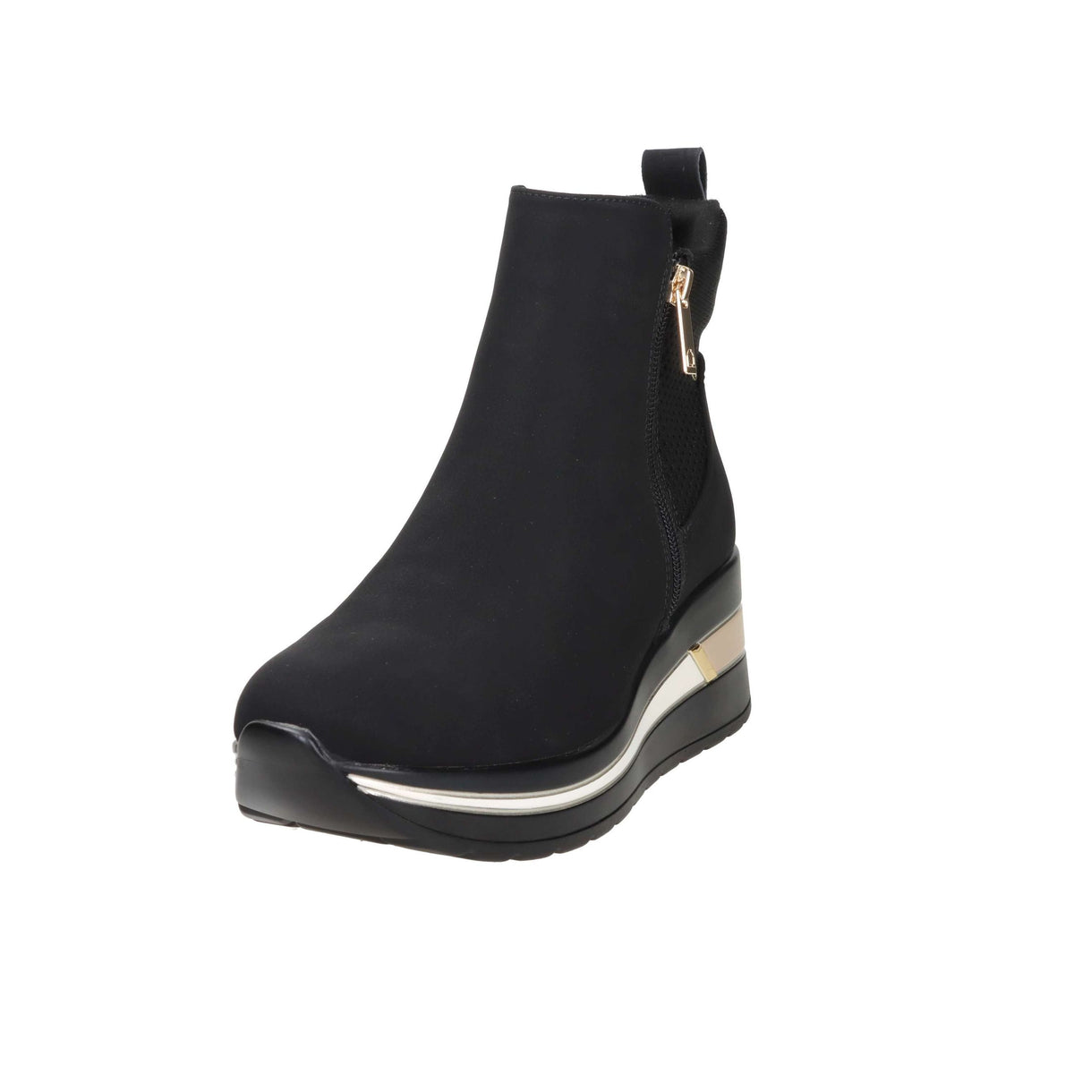 DONNA SERENA Donna Stivaletti zeppa 2N5720DM Nero