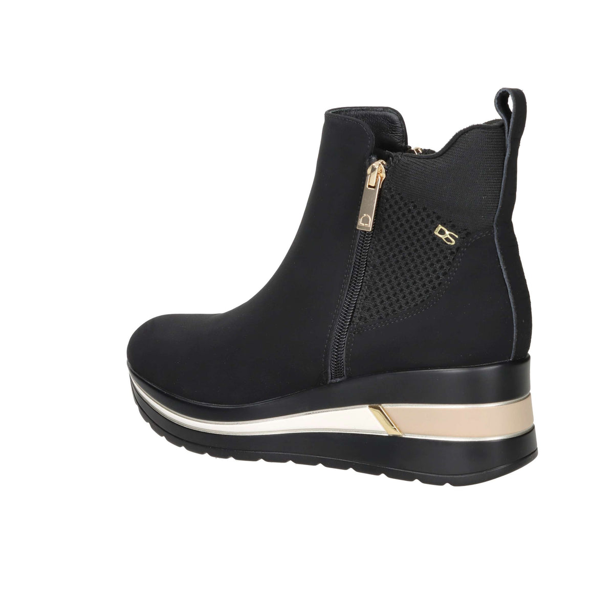 DONNA SERENA Donna Stivaletti zeppa 2N5720DM Nero