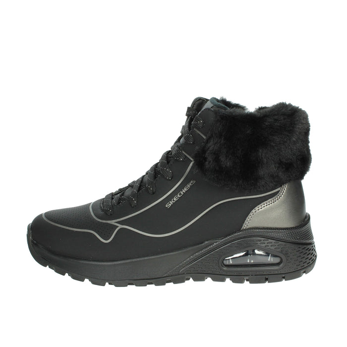 SKECHERS Donna Sneakers alta 167993 Nero