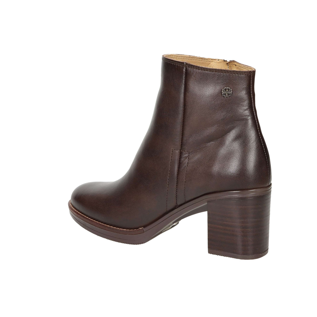 PORRONET Donna Stivaletti tacco 4780 Marrone