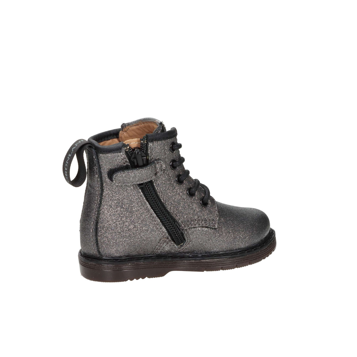 GRUNLAND Bambine e ragazze Anfibi PP0477-88 Antracite