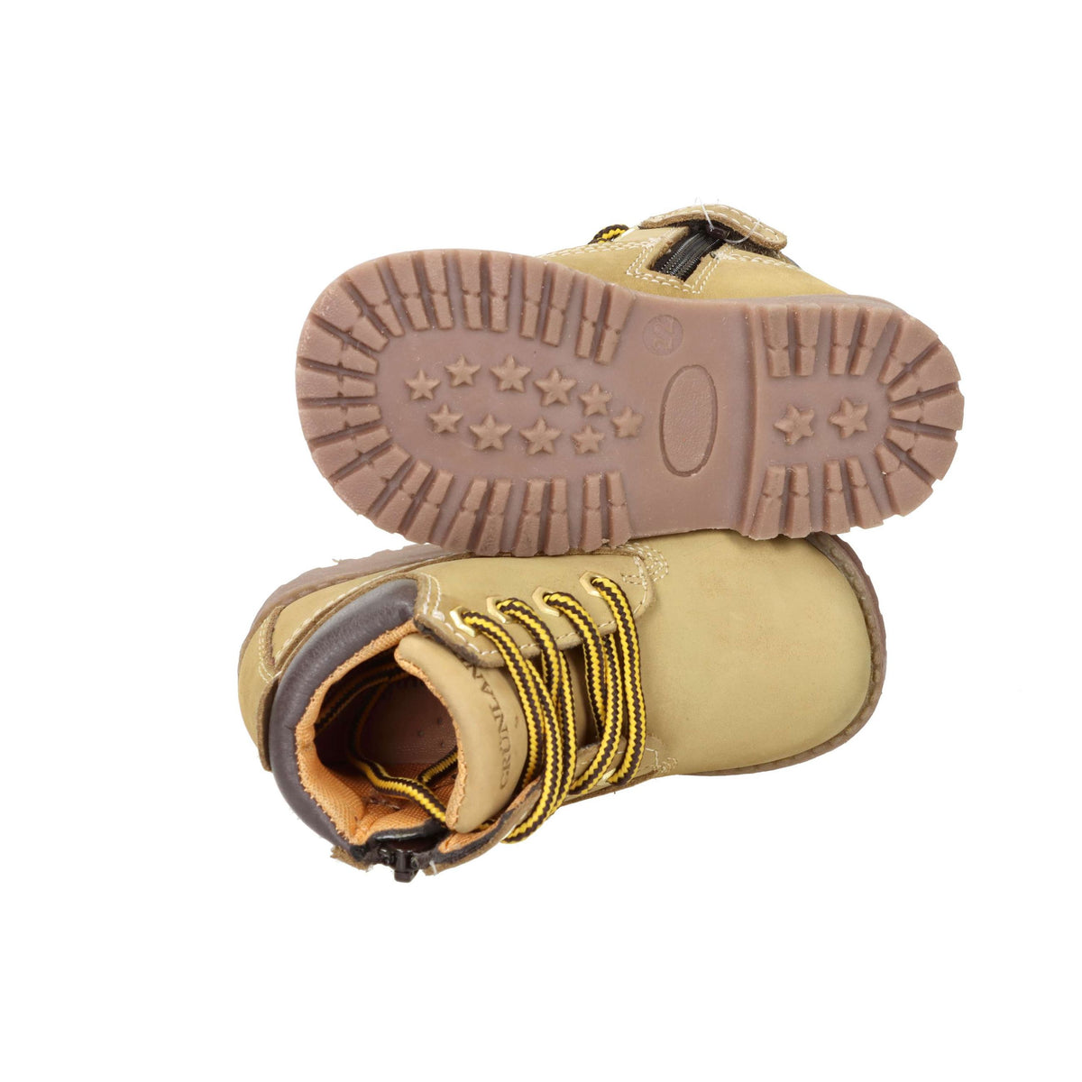 GRUNLAND Bambini e ragazzi Anfibi PP0473-88 Senape