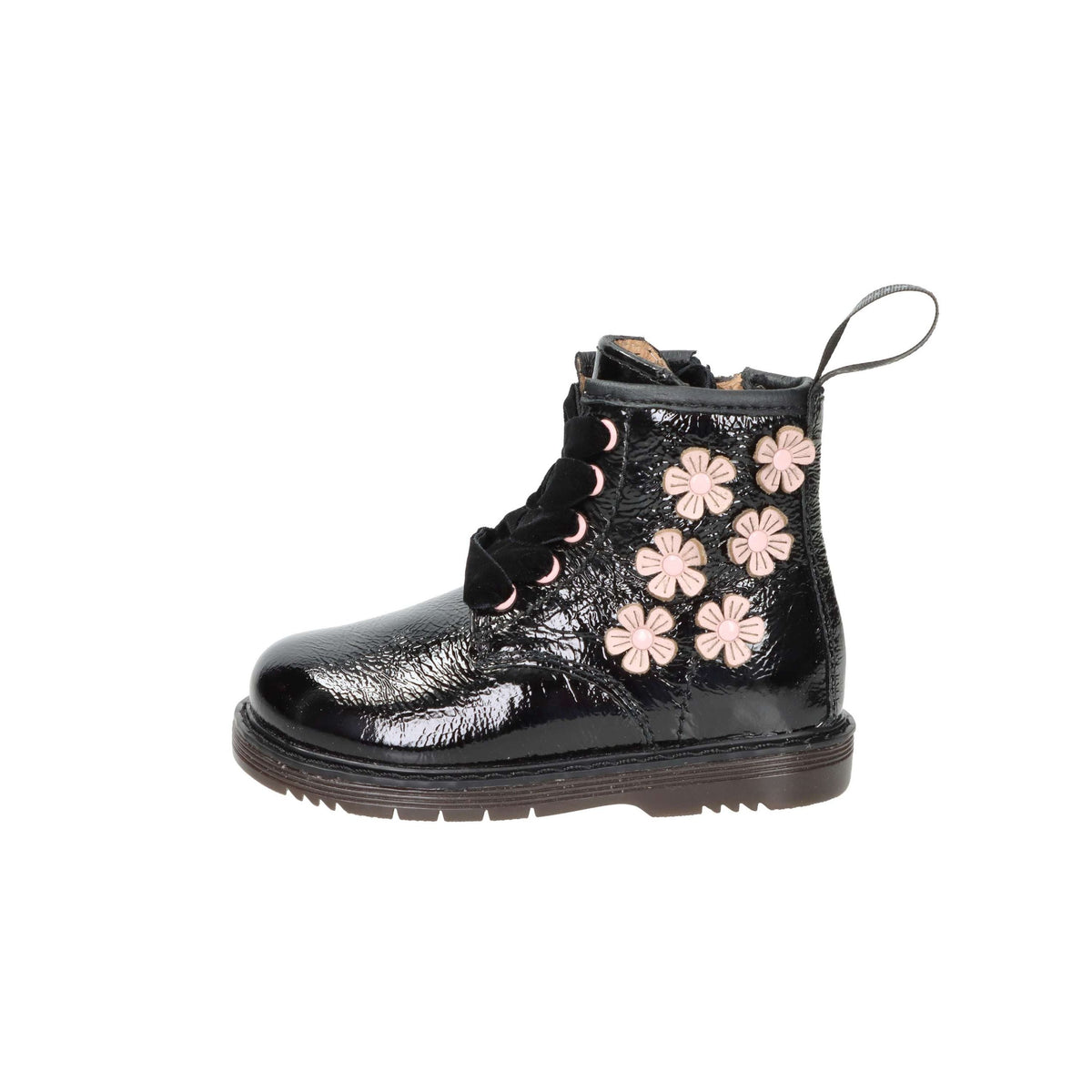 GRUNLAND Bambine e ragazze Anfibi PP0475-88 Nero