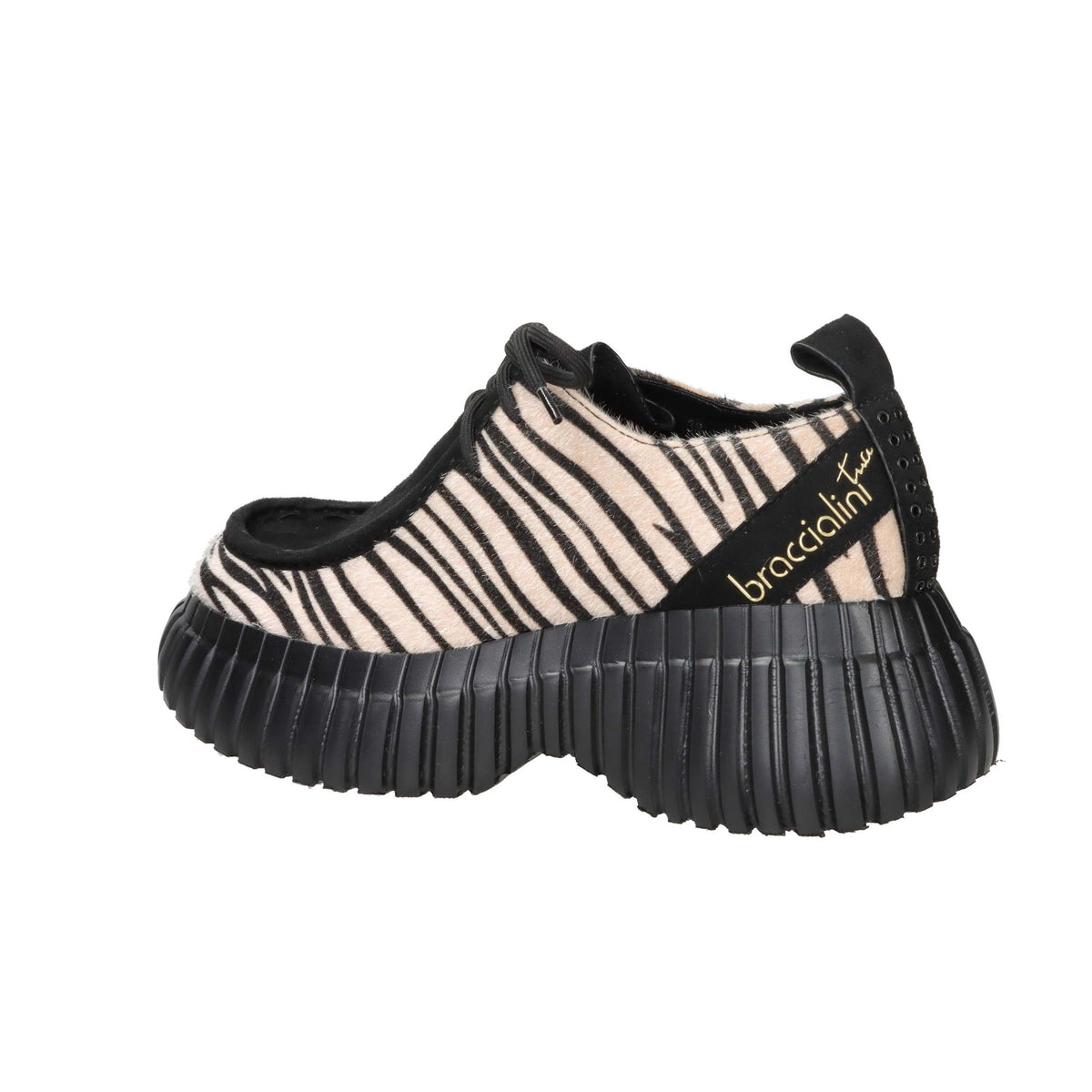 BRACCIALINI Donna Stringata B55 Nero/Bianco
