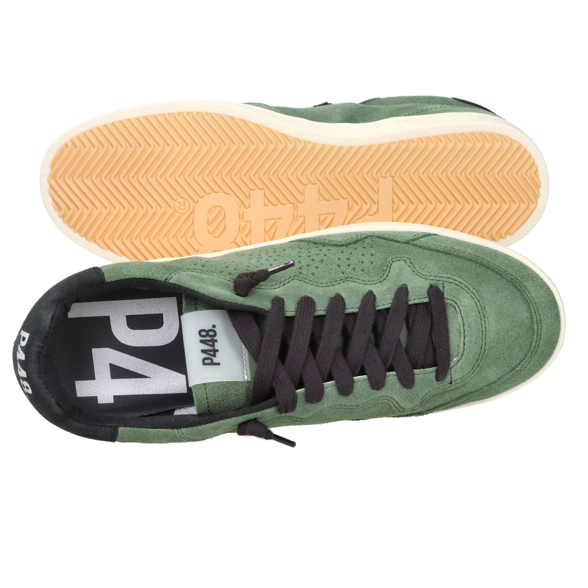 P448 Uomo Sneakers bassa F23VERT-M Verdone