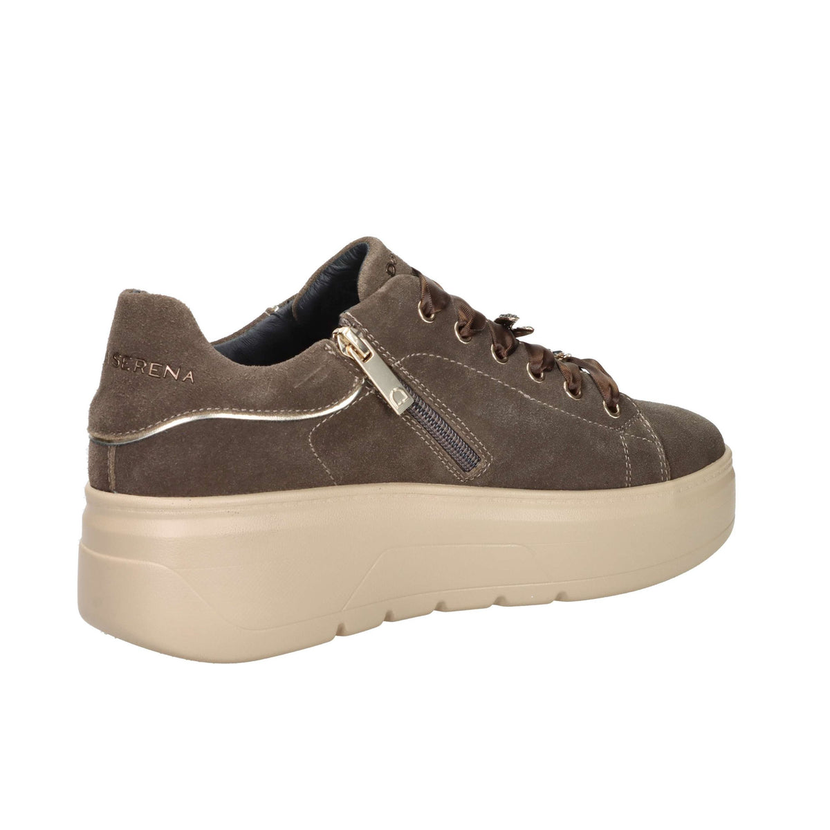 DONNA SERENA Donna Sneakers bassa 675885DP Marrone