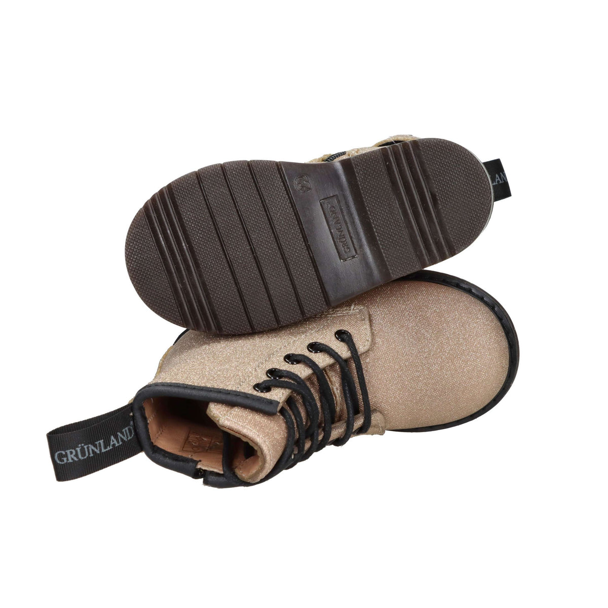 GRUNLAND Bambine e ragazze Anfibi PP0477-88 Platino