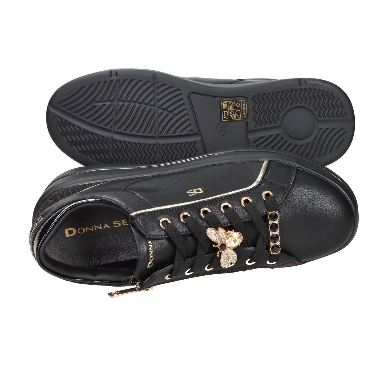 DONNA SERENA Donna Sneakers bassa 185722DM Nero