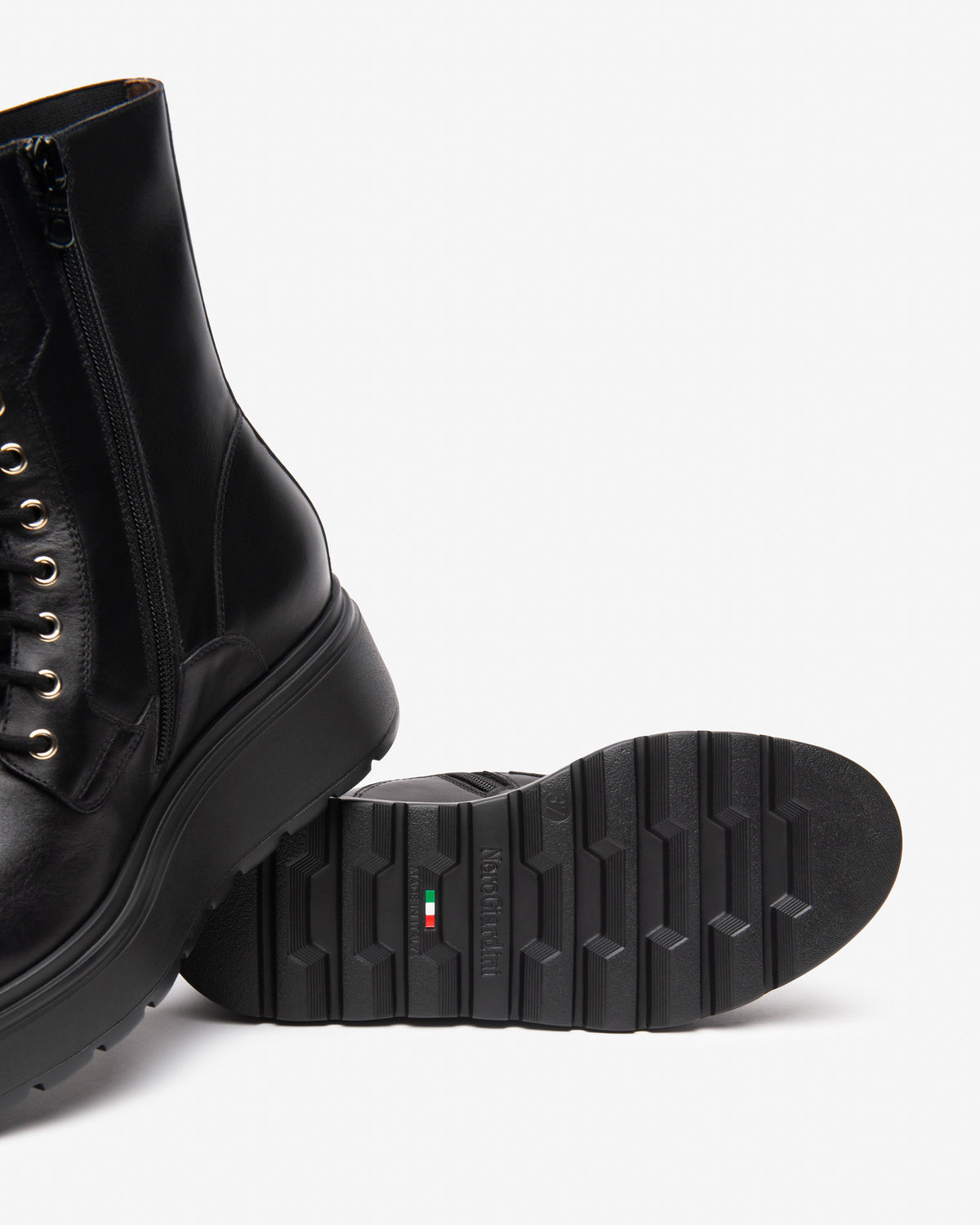 NERO GIARDINI Donna Stivaletti zeppa I514900D Nero