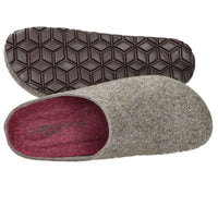 GRUNLAND Uomo Ciabatta invernale CB2019-40 Grigio
