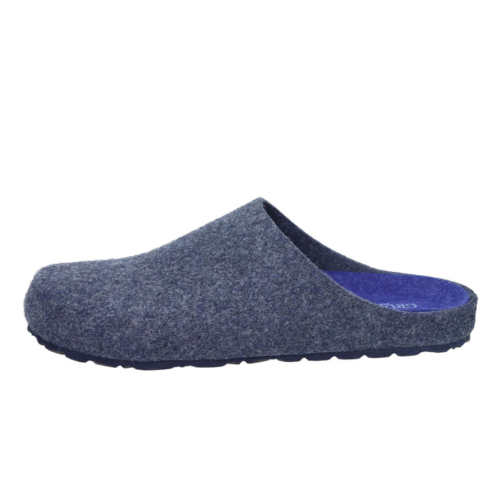 GRUNLAND Uomo Ciabatta invernale CB2019-40 Blu