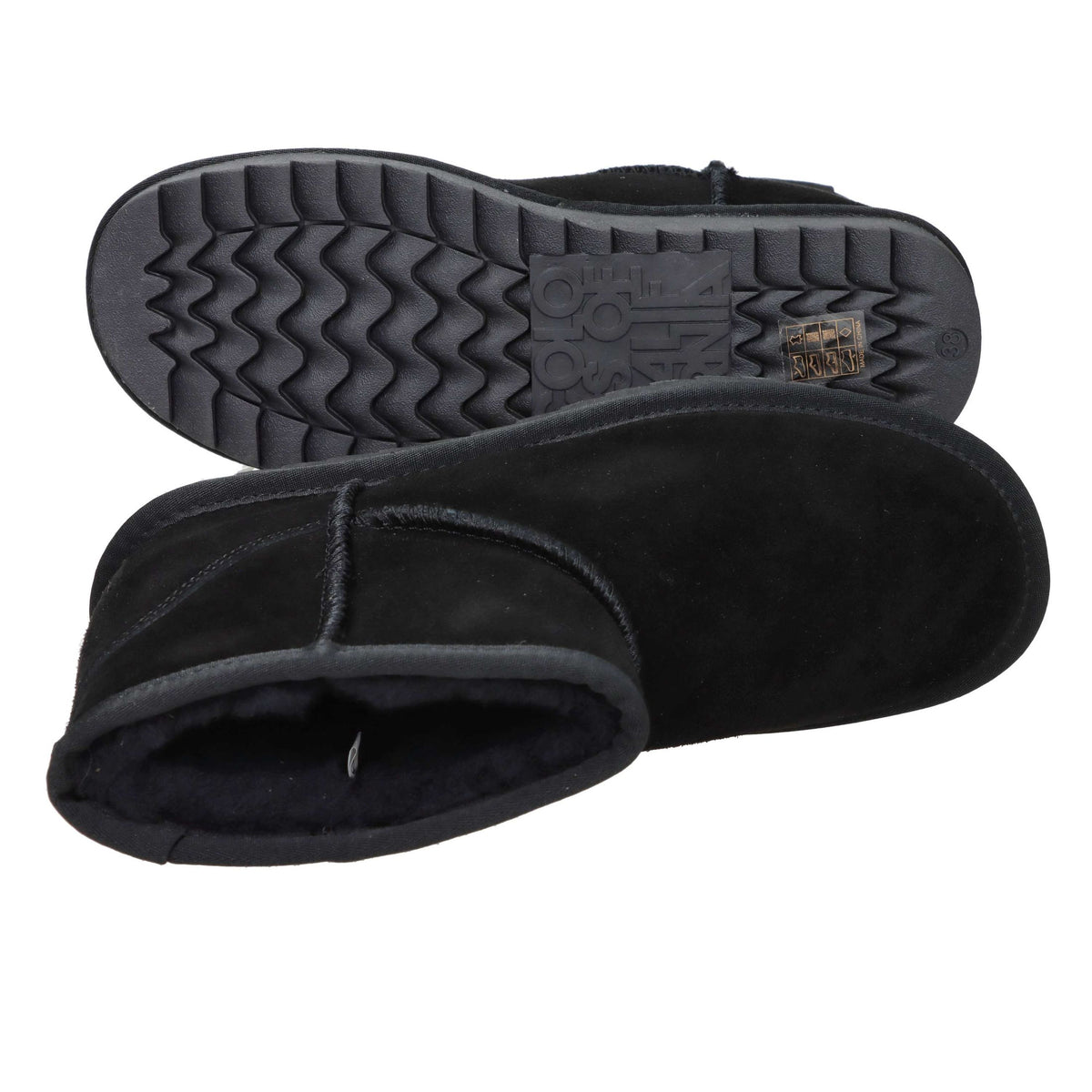 COLORS OF CALIFORNIA Donna Stivaletti bassi HC.YWED51 Nero