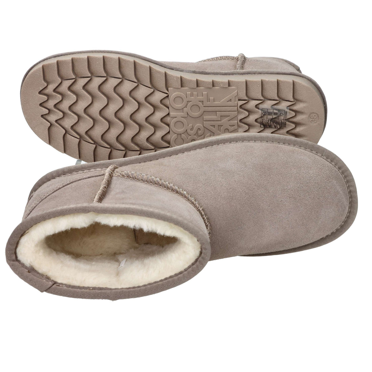 COLORS OF CALIFORNIA Donna Stivaletti bassi HC.YWED51 Taupe