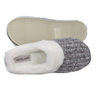 GRUNLAND Donna Ciabatta invernale CI1588-I4 Grigio
