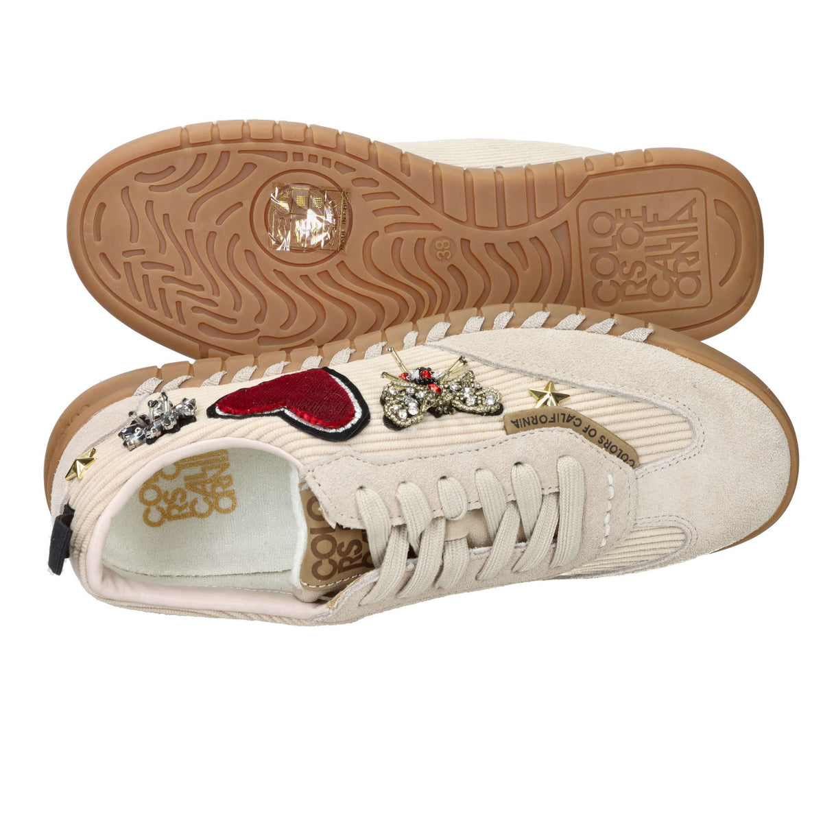 COLORS OF CALIFORNIA Donna Sneakers bassa HC.TAHOE13 Beige