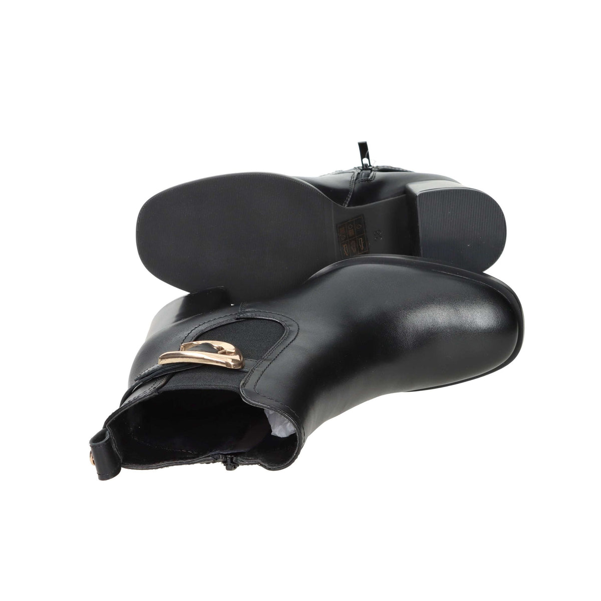 KEYS Donna Stivaletti tacco K-11590 Nero