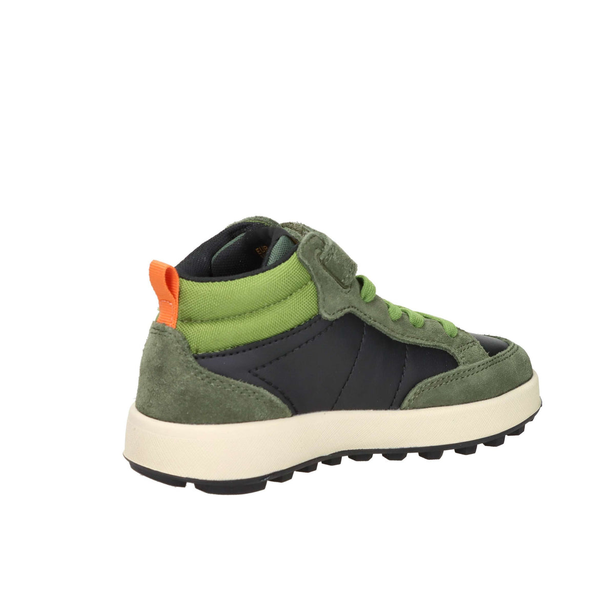 SUN68 Bambini e ragazzi Sneakers alta Z45335B Nero/Verdone