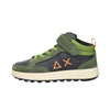 Sun68 Kinder und Jugendliche Sneakers Z45335K Schwarz/Grün