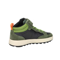 SUN68 Bambini e ragazzi Sneakers alta Z45335K Nero/Verdone