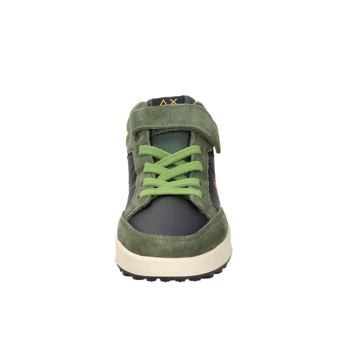 SUN68 Bambini e ragazzi Sneakers alta Z45335K Nero/Verdone