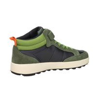 SUN68 Bambini e ragazzi Sneakers alta Z45335T Nero/Verdone