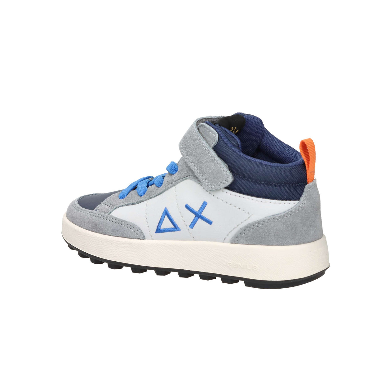 SUN68 Bambini e ragazzi Sneakers alta Z45335K Grigio/Blu