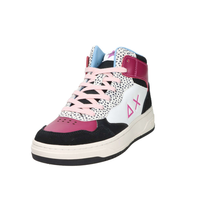 SUN68 Bambine e ragazze Sneakers alta Z45446T Nero/Bianco