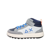 SUN68 Bambini e ragazzi Sneakers alta Z45335B Grigio/Blu