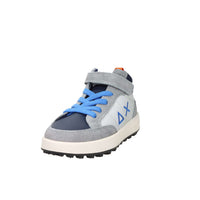 SUN68 Bambini e ragazzi Sneakers alta Z45335B Grigio/Blu