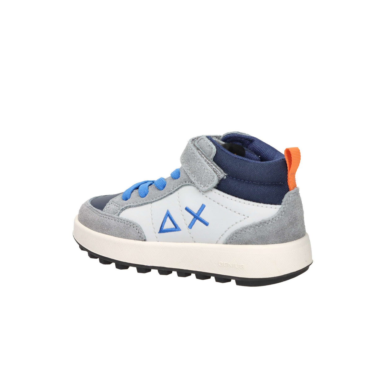 SUN68 Bambini e ragazzi Sneakers alta Z45335B Grigio/Blu