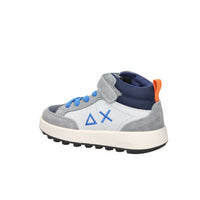 SUN68 Bambini e ragazzi Sneakers alta Z45335B Grigio/Blu