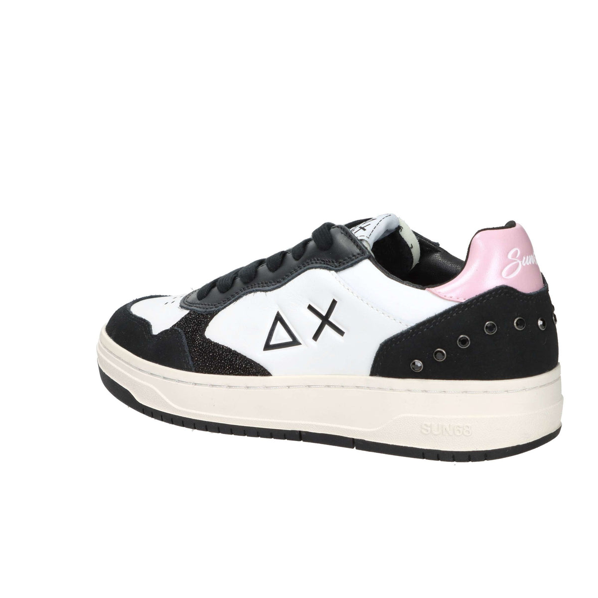 SUN68 Bambine e ragazze Sneakers bassa Z45444T Bianco/Nero