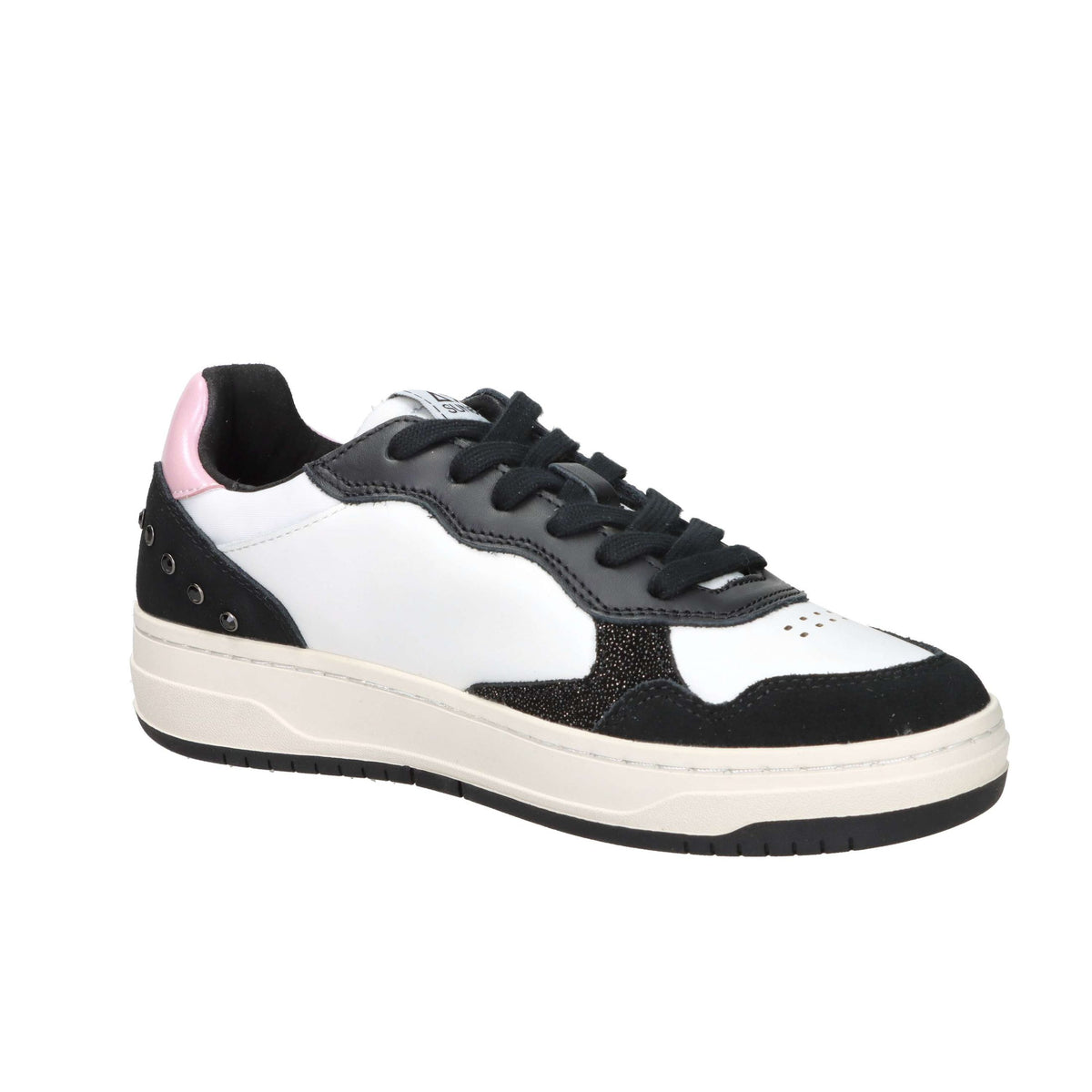 SUN68 Bambine e ragazze Sneakers bassa Z45444T Bianco/Nero