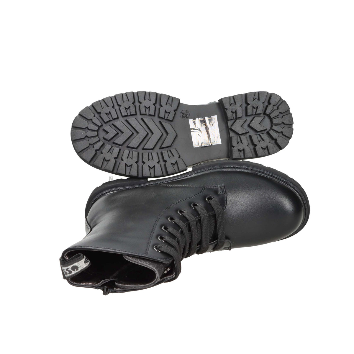 ASSO Bambine e ragazze Anfibi AG-17550 Nero