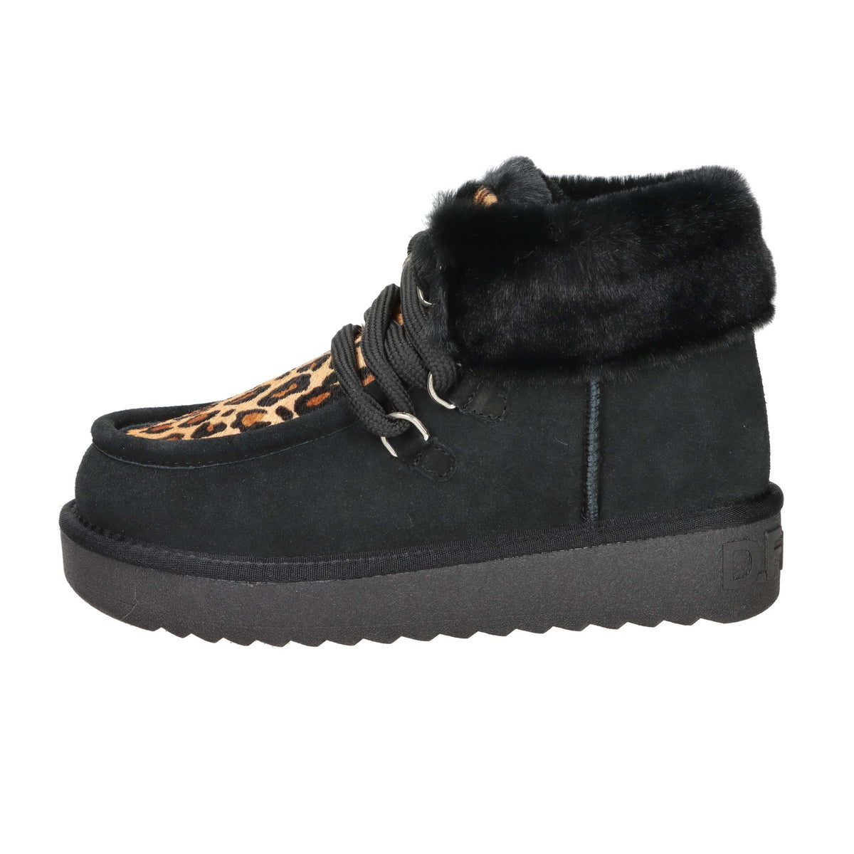 D.FRANKLIN Donna Stivaletti bassi DFSH375007 Nero