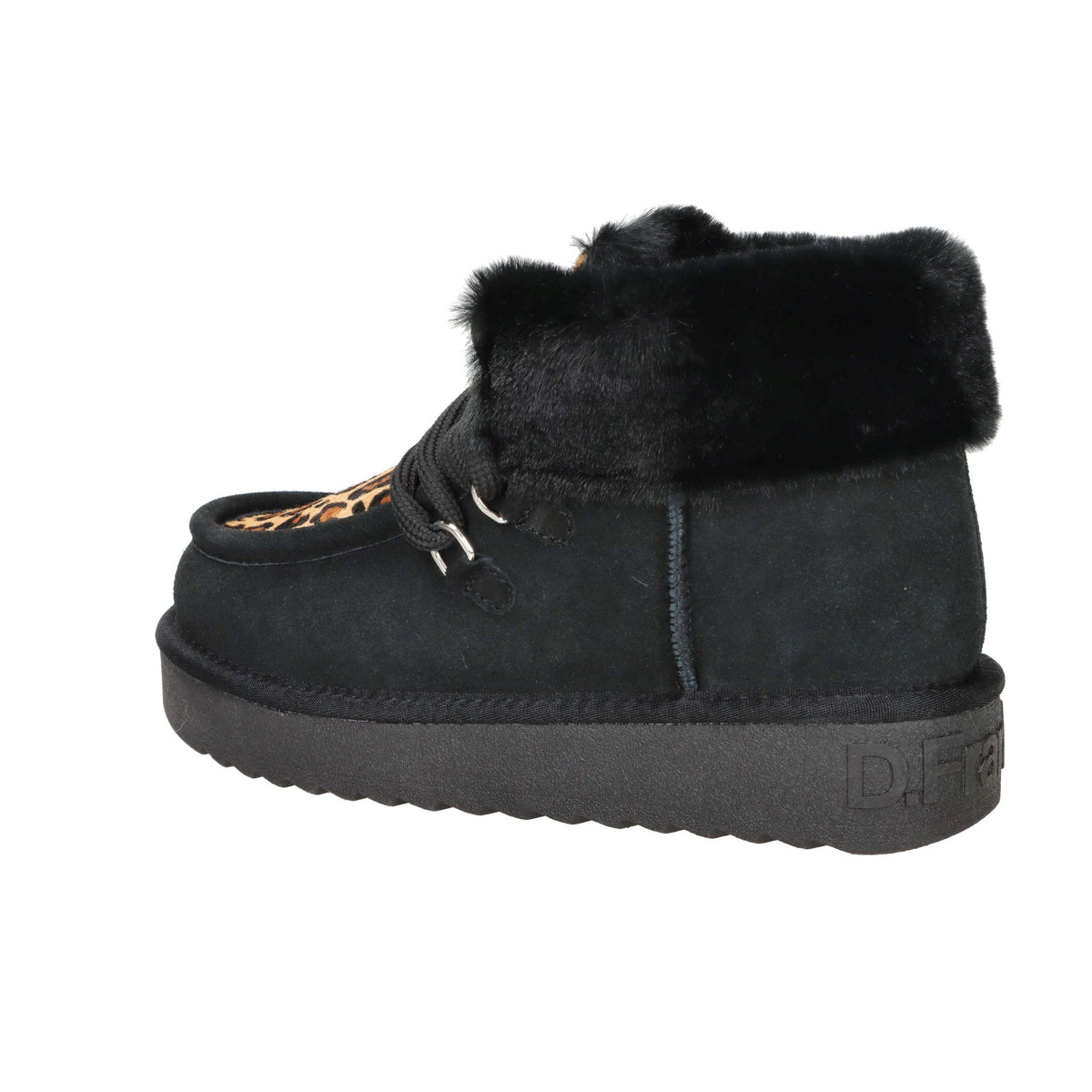D.FRANKLIN Donna Stivaletti bassi DFSH375007 Nero