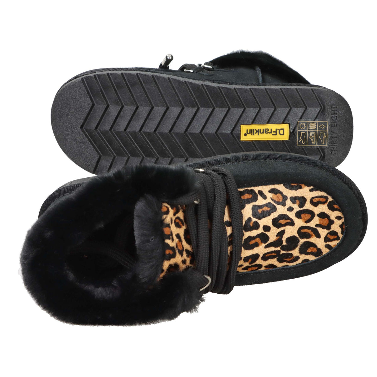D.FRANKLIN Donna Stivaletti bassi DFSH375007 Nero
