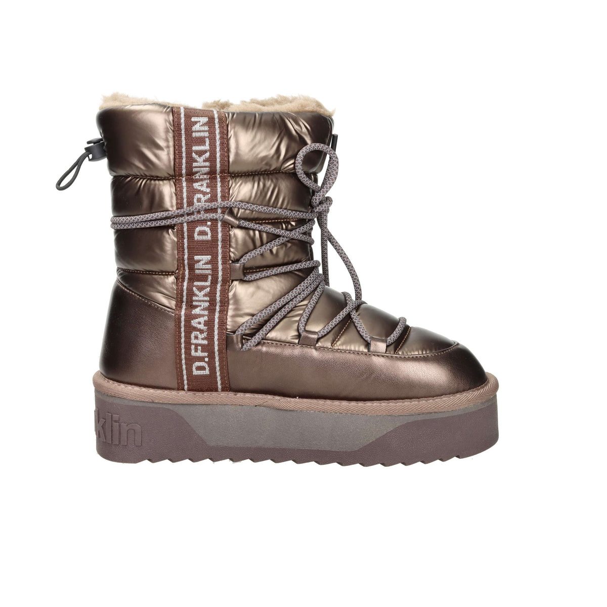D.FRANKLIN Donna Stivaletti bassi DFSH371016 Bronzo