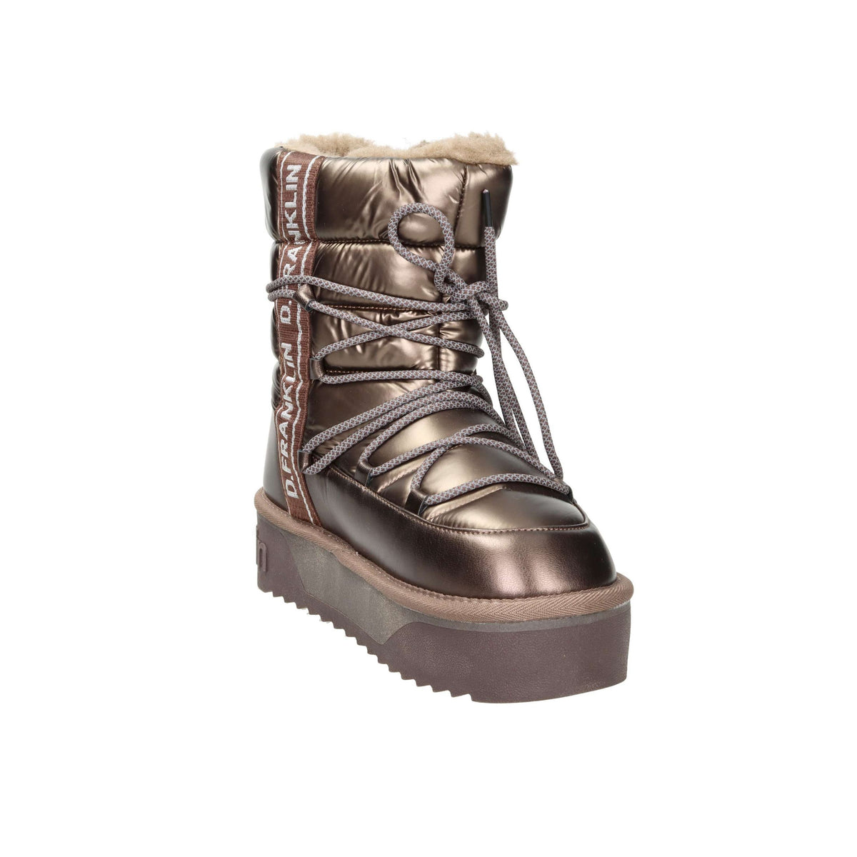 D.FRANKLIN Donna Stivaletti bassi DFSH371016 Bronzo