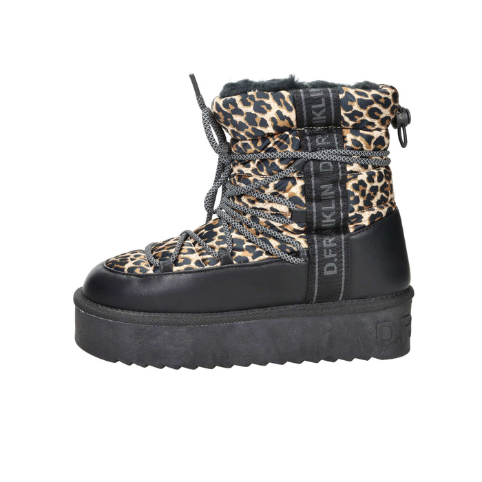 D.FRANKLIN Donna Stivaletti bassi DFSH371017 Nero/Beige