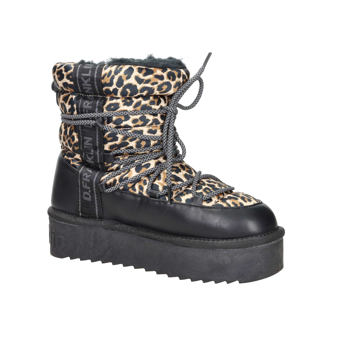 D.FRANKLIN Donna Stivaletti bassi DFSH371017 Nero/Beige