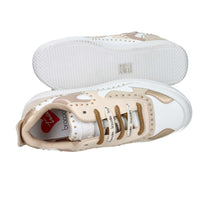BRACCIALINI Donna Sneakers bassa B105 Bianco/Beige