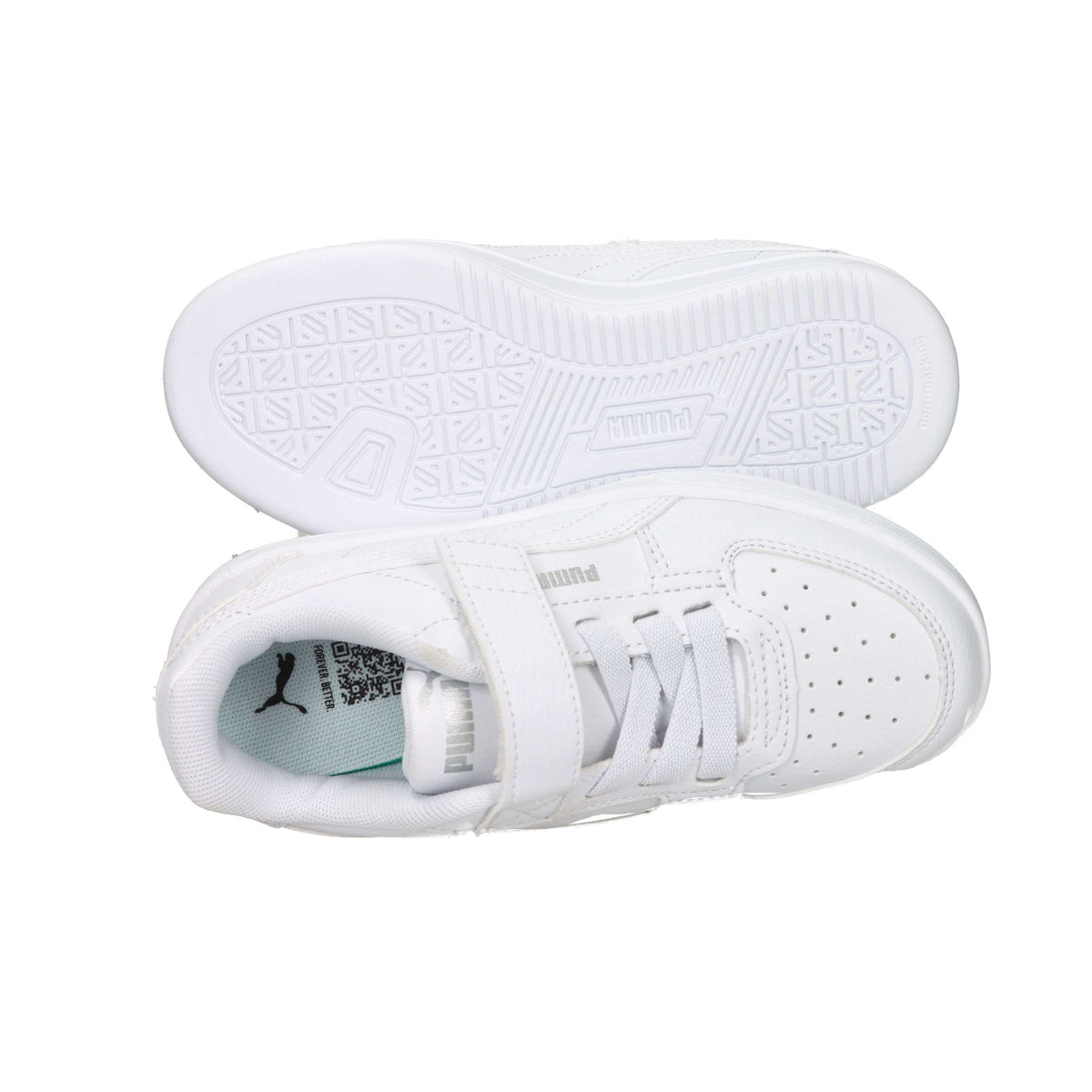 Puma Bambini e ragazzi Sneakers bassa 393839 Bianco