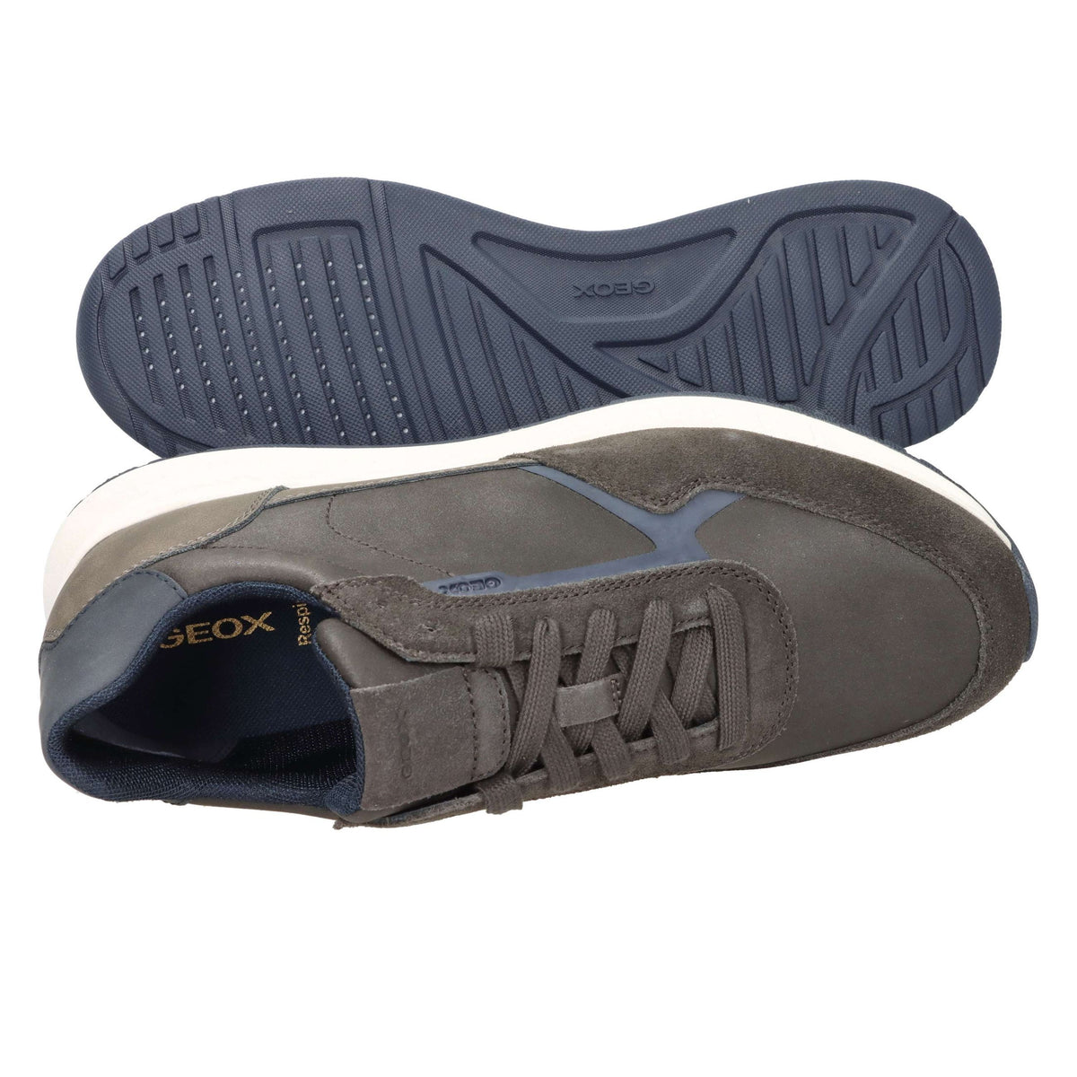 GEOX Uomo Sneakers bassa U55LCA 0CQ22 Marrone
