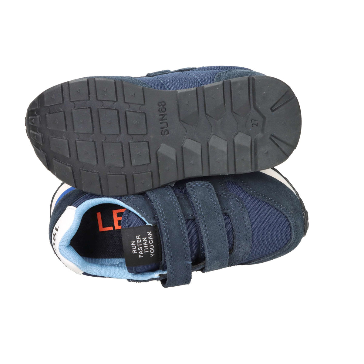 SUN68 Bambini e ragazzi Sneakers bassa Z45301B Blu