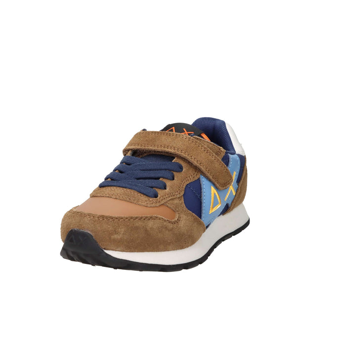 SUN68 Bambini e ragazzi Sneakers bassa Z45314K Marrone/Blu