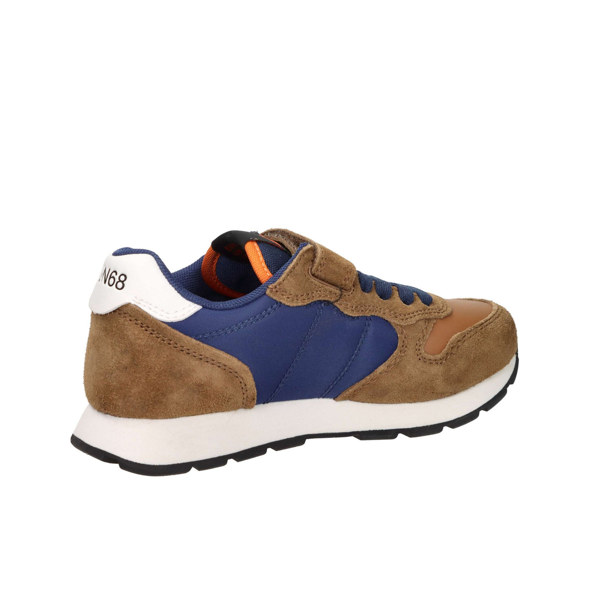 SUN68 Bambini e ragazzi Sneakers bassa Z45314K Marrone/Blu