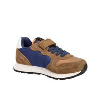 SUN68 Bambini e ragazzi Sneakers bassa Z45314K Marrone/Blu